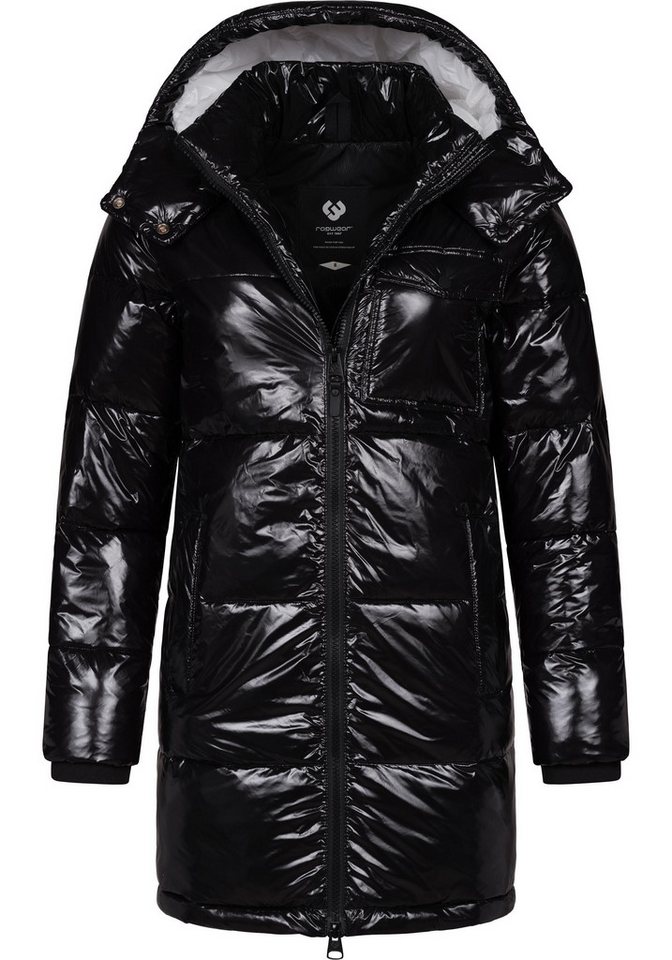 Ragwear Wintermantel Roobie Long super stylischer, gänzender Damen Steppmantel Ragwear Wintermantel Roobie Long super stylischer, gänzender Damen Steppmantel von Ragwear