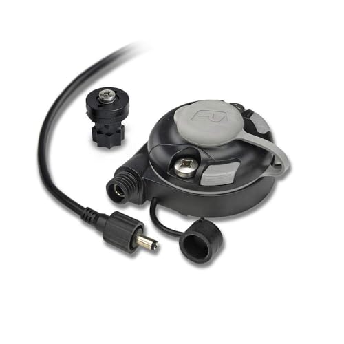 Railblaza E-Serie 12 V 3 Amp DC Einlass Star Port mit Abstandshalter und Adapter – Schwarz Railblaza E-Serie 12 V 3 Amp DC Einlass Star Port mit Abstandshalter und Adapter – Schwarz von Railblaza