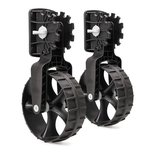 RAILBLAZA Unisex-Adult ND-186 Wheels-RUEDAS para Dinghy (2), Black, Standard RAILBLAZA Unisex-Adult ND-186 Wheels-RUEDAS para Dinghy (2), Black, Standard von Railblaza