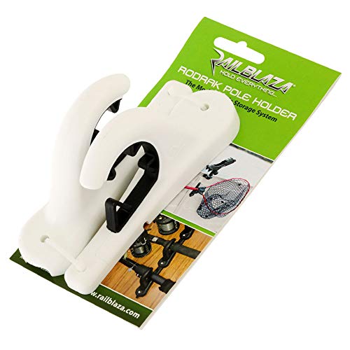 RAILBLAZA Unisex-Adult ND-254 RODRAK Pole Holder White, Standard von Railblaza