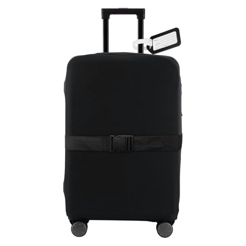 RainVillage Reisegepäckhülle Kofferschutz, Schwarz, 24-25 inch von RainVillage