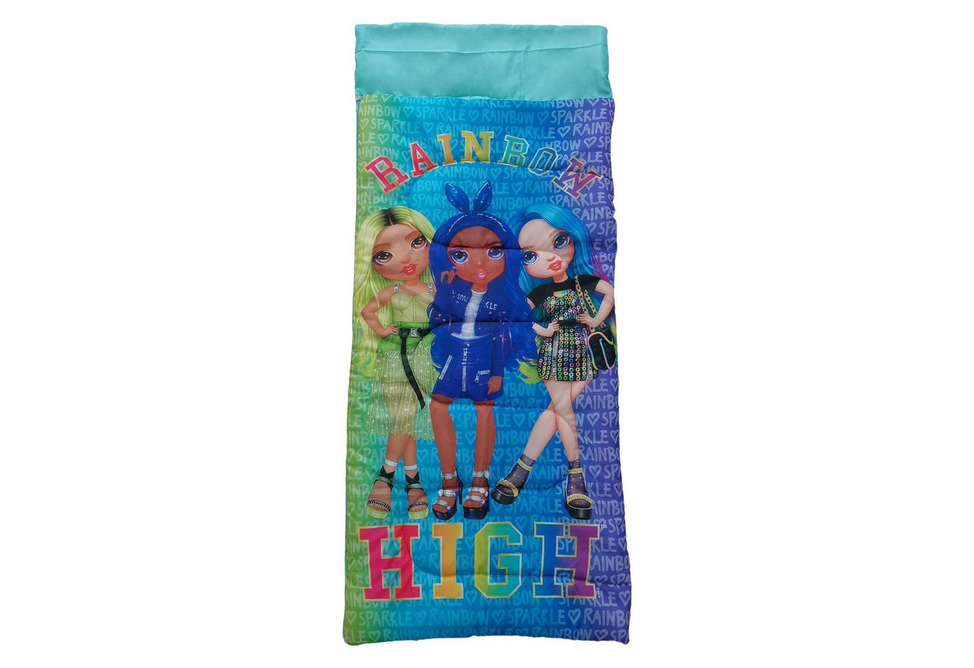 Rainbow High Kinderschlafsack Bequeme Schlafrolle Bettrolle 70 x 165 cm für zu Hause und unterwegs Rainbow High Kinderschlafsack Bequeme Schlafrolle Bettrolle 70 x 165 cm für zu Hause und unterwegs von Rainbow High