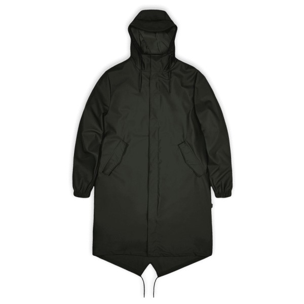 Rains - Fishtail Parka W3 - Regenjacke Gr XS schwarz Rains - Fishtail Parka W3 - Regenjacke Gr XS schwarz von Rains