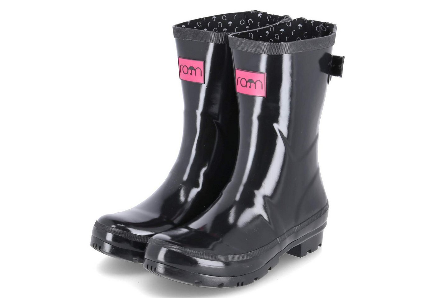 Rajn Gummistiefel GLOSSY Stiefelette Rajn Gummistiefel GLOSSY Stiefelette von Rajn