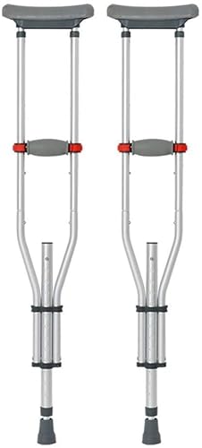 RajoNN Krücken für Erwachsene Unterarm-Unterarmgehstützen für verstellbare, leichte, Faltbare Unterarm-Krückenstange aus Aluminium mit Einer Kapazität von 300 Pfund, einstellbare Benutzerhöhe von 39 von RajoNN