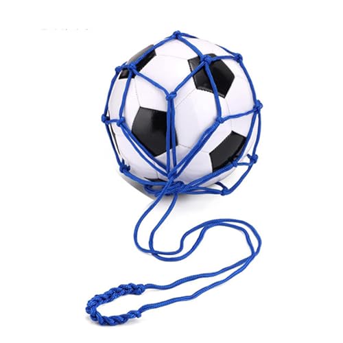 Fußball-Rückkehr-Trainernetz, Jongliernetz, passend für Fußballgrößen 3, 4, 5, angepasstes Fußball-Bungee-Training, Fußball-Kick-Trainer von Ralondbey