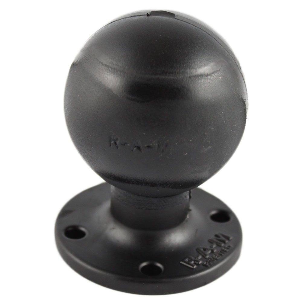 Ram Mounts Amps Round Plate With Ball Silber Ram Mounts Amps Round Plate With Ball Silber von Ram Mounts