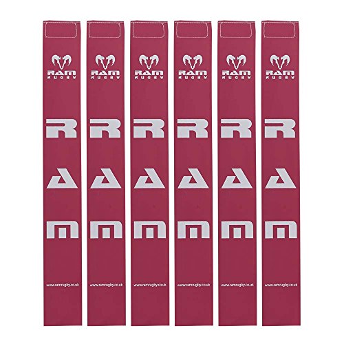 RAM Rugby Zugbänder – Sets von 20 Zuggürteln – 6 Farben, rose von Ram