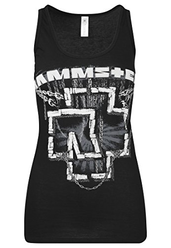 RS Damen RS007-Ladies Rammstein In Ketten Tanktop, Black, XL von Rammstein