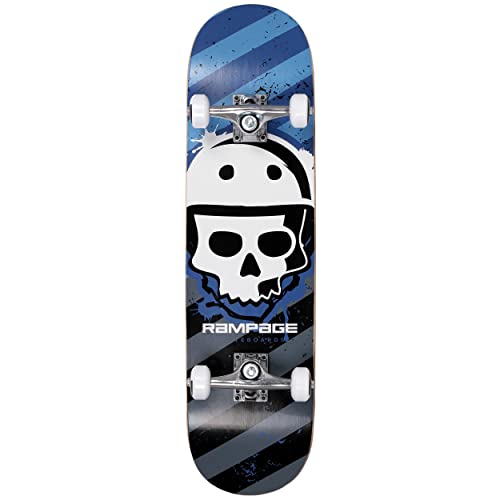 Skateboards - Rampage - Crâne Bleu en 7"75 von Rampage