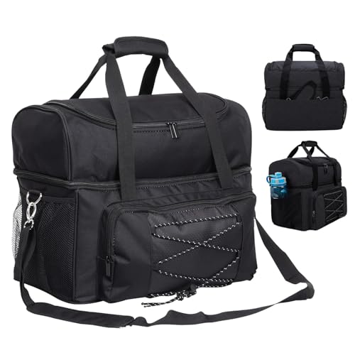 Bowlingtasche für 2 Bälle, Bowlingtasche für 2 Bälle,Tragetasche zum Bowling mit gepolstertem Riemen | -Tragetasche mit gepolsterter Trennwand und Ballhalter Bowlingtasche für 2 Bälle, Bowlingtasche für 2 Bälle,Tragetasche zum Bowling mit gepolstertem Riemen | -Tragetasche mit gepolsterter Trennwand und Ballhalter von Ranley