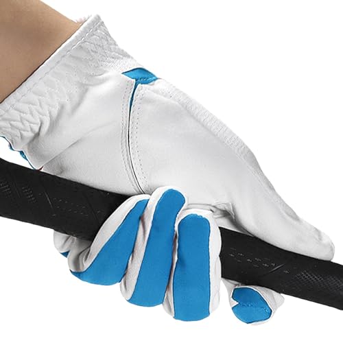 Ranley Golf-Handschuh für Linkshänder, Golf-Handschuh - Strapazierfähige Tour-Handschuhe | Langlebiger, ultimativer Halt, schweißfreier Komfort, Verstellbarer Verschluss, vielseitige Handschuhe für von Ranley