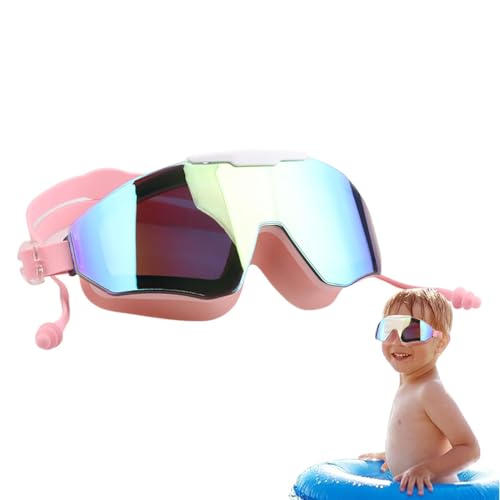 Ranley Schwimmbrillen für Kinder,Schwimmbrillen,Antibeschlag- und UV-Schutzbrille ohne Auslaufen - Schwimmbrille, breite Sicht, extra Silikonschicht, Schwimmbrille, Anti-Beschlag-Schwimmbrille für von Ranley