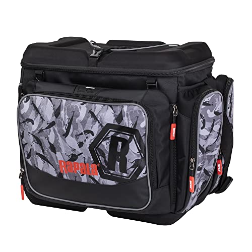 Rapala Lurecamo Tackle Bag Magnum 45x30x39cm - Tackletasche für Angler, Angeltasche für Angelzubehör & Tackleboxen, Zubehörtasche zum Angeln, Transporttasche Rapala Lurecamo Tackle Bag Magnum 45x30x39cm - Tackletasche für Angler, Angeltasche für Angelzubehör & Tackleboxen, Zubehörtasche zum Angeln, Transporttasche von Rapala