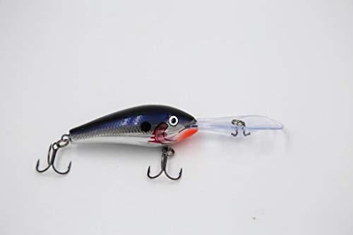 Rapala Deep Rattlin Fat Rap 7cm 20g Silver S Wobbler von Rapala