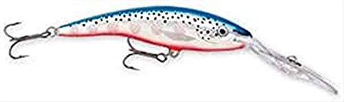 Rapala - Deep Tail Dancer Angelköder - Angelzubehör aus Balsaholz - Stabile Tauchschaufel - Süßwasser Spinnköder - Lauftiefe 6m - Fischköder 9cm, 13g - Hergestellt in Estland - Blue Flash Rapala - Deep Tail Dancer Angelköder - Angelzubehör aus Balsaholz - Stabile Tauchschaufel - Süßwasser Spinnköder - Lauftiefe 6m - Fischköder 9cm, 13g - Hergestellt in Estland - Blue Flash von Rapala