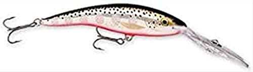 Rapala - Deep Tail Dancer Angelköder - Angelzubehör aus Balsaholz - Stabile Tauchschaufel - Süßwasser Spinnköder - Lauftiefe 6m - Fischköder 9cm, 13g - Hergestellt in Estland - Silver Flash Rapala - Deep Tail Dancer Angelköder - Angelzubehör aus Balsaholz - Stabile Tauchschaufel - Süßwasser Spinnköder - Lauftiefe 6m - Fischköder 9cm, 13g - Hergestellt in Estland - Silver Flash von Rapala