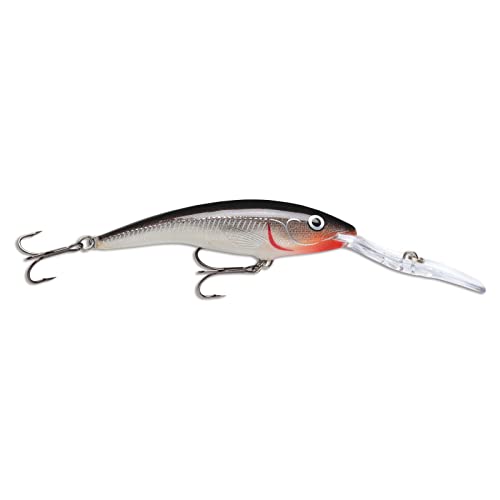 Rapala Unisex-Adult Deep Tail Dancer Angelköder-Angelzubehör aus Balsaholz-Stabile Tauchschaufel-Süßwasser Spinnköder-Lauftiefe 12m-Fischköder 13cm, 42g-Hergestellt in Estland-Silver, 13 cm / 42 g Rapala Unisex-Adult Deep Tail Dancer Angelköder-Angelzubehör aus Balsaholz-Stabile Tauchschaufel-Süßwasser Spinnköder-Lauftiefe 12m-Fischköder 13cm, 42g-Hergestellt in Estland-Silver, 13 cm / 42 g von Rapala