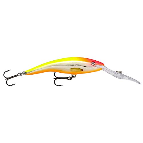 Rapala Unisex-Adult Deep Tail Dancer Angelköder-Angelzubehör aus Balsaholz-Stabile Tauchschaufel-Süßwasser Spinnköder-Lauftiefe 6m-Fischköder 9cm, 13g-Hergestellt in Estland-Clown Silver, 9 cm / 13 g Rapala Unisex-Adult Deep Tail Dancer Angelköder-Angelzubehör aus Balsaholz-Stabile Tauchschaufel-Süßwasser Spinnköder-Lauftiefe 6m-Fischköder 9cm, 13g-Hergestellt in Estland-Clown Silver, 9 cm / 13 g von Rapala