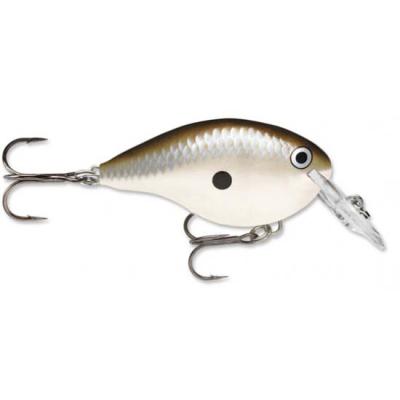 Rapala Dives-To Dt04 Pgs 5cm 1,2m Taucht ab Pearl Grey Shiner von Rapala