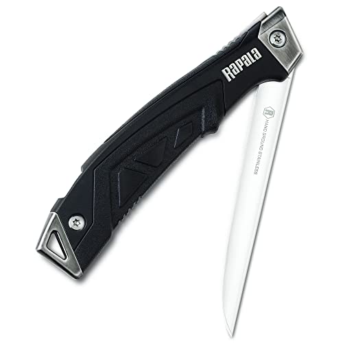 Rapala Fillet Knife Folding 12,5cm - klappbares Filletiermesser, Angelmesser, Fischmesser, Messer zum Filetieren Rapala Fillet Knife Folding 12,5cm - klappbares Filletiermesser, Angelmesser, Fischmesser, Messer zum Filetieren von Rapala