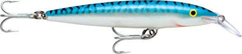 Rapala Floating Magnum Schwimmender Köder für Süßwasser- und Meeresangeln, Unisex, FMAG11, Silver Mackerel, 11cm, 15g Rapala Floating Magnum Schwimmender Köder für Süßwasser- und Meeresangeln, Unisex, FMAG11, Silver Mackerel, 11cm, 15g von Rapala