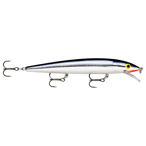 Rapala - Husky Jerk Angelköder - Widerstandsfähiges Angelzubehör - Süßwasser Spinnköder - Lauftiefe 1.2-2.4m - Fischköder 10cm, 10g - Hergestellt in Estland - Silver Rapala - Husky Jerk Angelköder - Widerstandsfähiges Angelzubehör - Süßwasser Spinnköder - Lauftiefe 1.2-2.4m - Fischköder 10cm, 10g - Hergestellt in Estland - Silver von Rapala