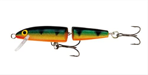 Rapala - Jointed Angelköder - Angelzubehör aus Balsaholz - Süßwasser Spinnköder - Lauftiefe 1.2-4.2m - Fischköder 13cm, 18g - Hergestellt in Estland - Legendary Perch Rapala - Jointed Angelköder - Angelzubehör aus Balsaholz - Süßwasser Spinnköder - Lauftiefe 1.2-4.2m - Fischköder 13cm, 18g - Hergestellt in Estland - Legendary Perch von Rapala