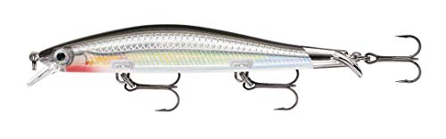 Rapala - Ripstop Angelköder - Angelzubehör mit Zweiteiliger Tauchschaufel - Süßwasser Spinnköder - Lauftiefe 1,3-1,6m - Fischköder 12cm, 14g - Hergestellt in Estland - Silver Rapala - Ripstop Angelköder - Angelzubehör mit Zweiteiliger Tauchschaufel - Süßwasser Spinnköder - Lauftiefe 1,3-1,6m - Fischköder 12cm, 14g - Hergestellt in Estland - Silver von Rapala