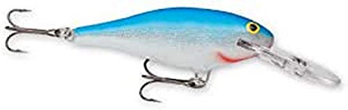 Rapala Unisex-Erwachsene SR09B Shad Rap Kunstköder, Süßwasserwasser, Größe 09, 8,9 cm Länge, 2,4 m-3,5 m Tiefe, Blau, 1 Stück, Blue, Einheitsgröße Rapala Unisex-Erwachsene SR09B Shad Rap Kunstköder, Süßwasserwasser, Größe 09, 8,9 cm Länge, 2,4 m-3,5 m Tiefe, Blau, 1 Stück, Blue, Einheitsgröße von Rapala