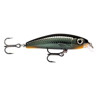 Rapala Ultra Light Minnow Ulm Cbn 4cm 0,6-0,9m Langsam sinkend Carbon von Rapala