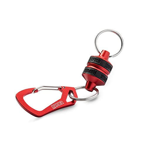 Rapala Unisex-Adult Clip RCD Magnetic Release-Schlüsselanhänger mit Karabiner-zum Aufhängen von Angelködern, Kunstködern und Angelzubehör-magnetischer Verschluss-Metall, Rot, Einzigartig Rapala Unisex-Adult Clip RCD Magnetic Release-Schlüsselanhänger mit Karabiner-zum Aufhängen von Angelködern, Kunstködern und Angelzubehör-magnetischer Verschluss-Metall, Rot, Einzigartig von Rapala