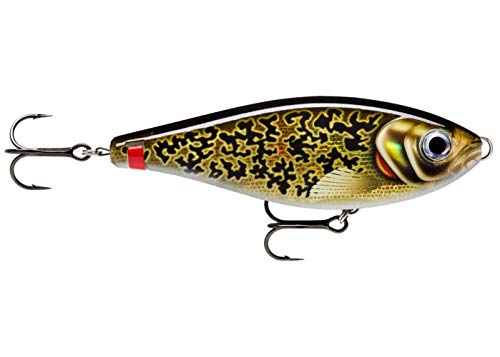 Rapala Unisex-Adult X-Rap Haku Angelköder-Angelzubehör mit Robustem ABS-Körper-Süßwasser Spinnköder-Variable Lauftiefe-Fischköder 14cm, 74g-Hergestellt in Estland-Live Perch, Standard von Rapala