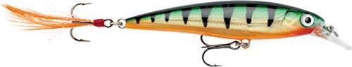 Köder mit Haken Zwei Nr. 12, 0.6-0.9m Schwimmtiefe, 4cm Größe, Legendärer Barsch von Rapala