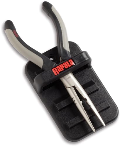 Rapala Unisex-Erwachsene 227900 Magnetischer Werkzeughalter – 3 Stellen, schwarz, Einheitsgröße von Rapala