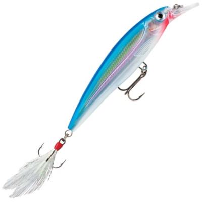 Rapala X-Rap 4cm Silver Blue 0,60-0,90 m von Rapala