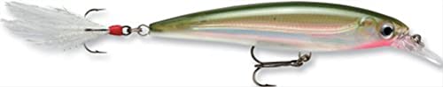 Rapala Unisex-Adult X-Rap Angelköder-Angelzubehör mit 3D-Profil-Süßwasser Spinnköder Locken, Olive Green, 8 cm / 7g von Rapala