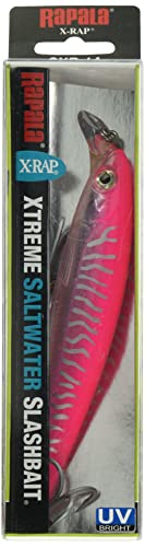 Rapala Unisex-Adult X-Rap Saltwater Angelköder-Angelzubehör für große Raubfische-Salzwasser-Köder für alle Fischarten Locken, Hot Pink UV, 12cm Rapala Unisex-Adult X-Rap Saltwater Angelköder-Angelzubehör für große Raubfische-Salzwasser-Köder für alle Fischarten Locken, Hot Pink UV, 12cm von Rapala