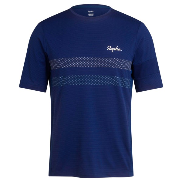Rapha - Explore Technical T-Shirt - T-Shirt Gr S blau von Rapha