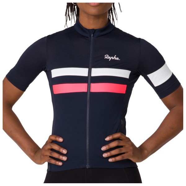 Rapha - Women's Brevet Lightweight Jersey - Radtrikot Gr S blau von Rapha