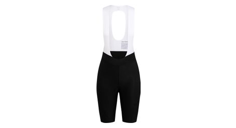 kurze damen tragerhose rapha core schwarz weis von Rapha