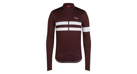 langarm trikot rapha brevet jersey braun weis herren langarm trikot rapha brevet jersey braun weis herren von Rapha
