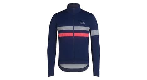 rapha brevet langarm trikot windstopper blau pink von Rapha