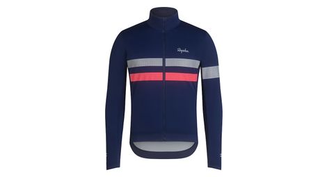 rapha brevet langarm trikot windstopper blau pink rapha brevet langarm trikot windstopper blau pink von Rapha