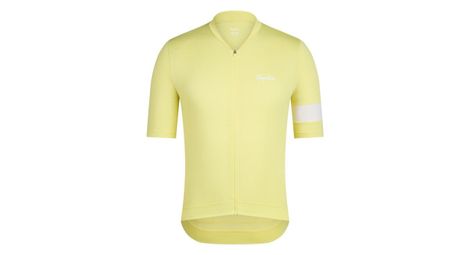 rapha core lightweight jersey kurzarm trikot gelb weis herren rapha core lightweight jersey kurzarm trikot gelb weis herren von Rapha