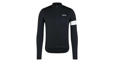 rapha core thermal langarm trikot schwarz weis rapha core thermal langarm trikot schwarz weis von Rapha
