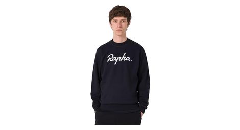 rapha sweatshirt baumwolle large logo schwarz weis rapha sweatshirt baumwolle large logo schwarz weis von Rapha