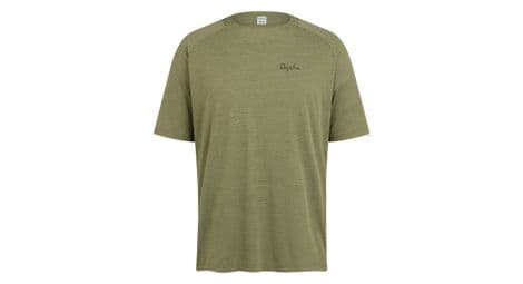 rapha trail khaki technisches t shirt von Rapha