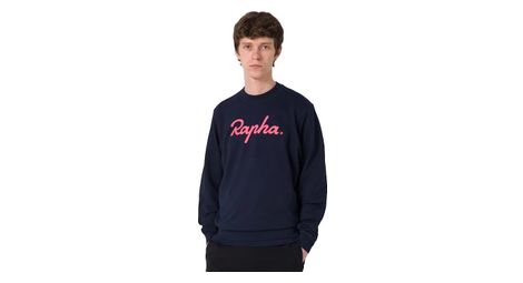 sweatshirt rapha cotton large logo blau pink sweatshirt rapha cotton large logo blau pink von Rapha