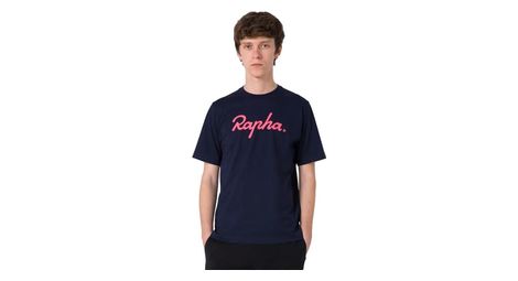 t shirt rapha cotton large logo blau pink t shirt rapha cotton large logo blau pink von Rapha